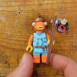 Fish Stick – Fortnite X Lego Minifigure ORIGINAL ART - ClayClaim