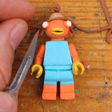 Fish Stick – Fortnite X Lego Minifigure ORIGINAL ART - ClayClaim
