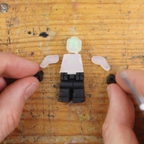 Rippley – Fortnite X Lego Minifigure ORIGINAL ART - ClayClaim