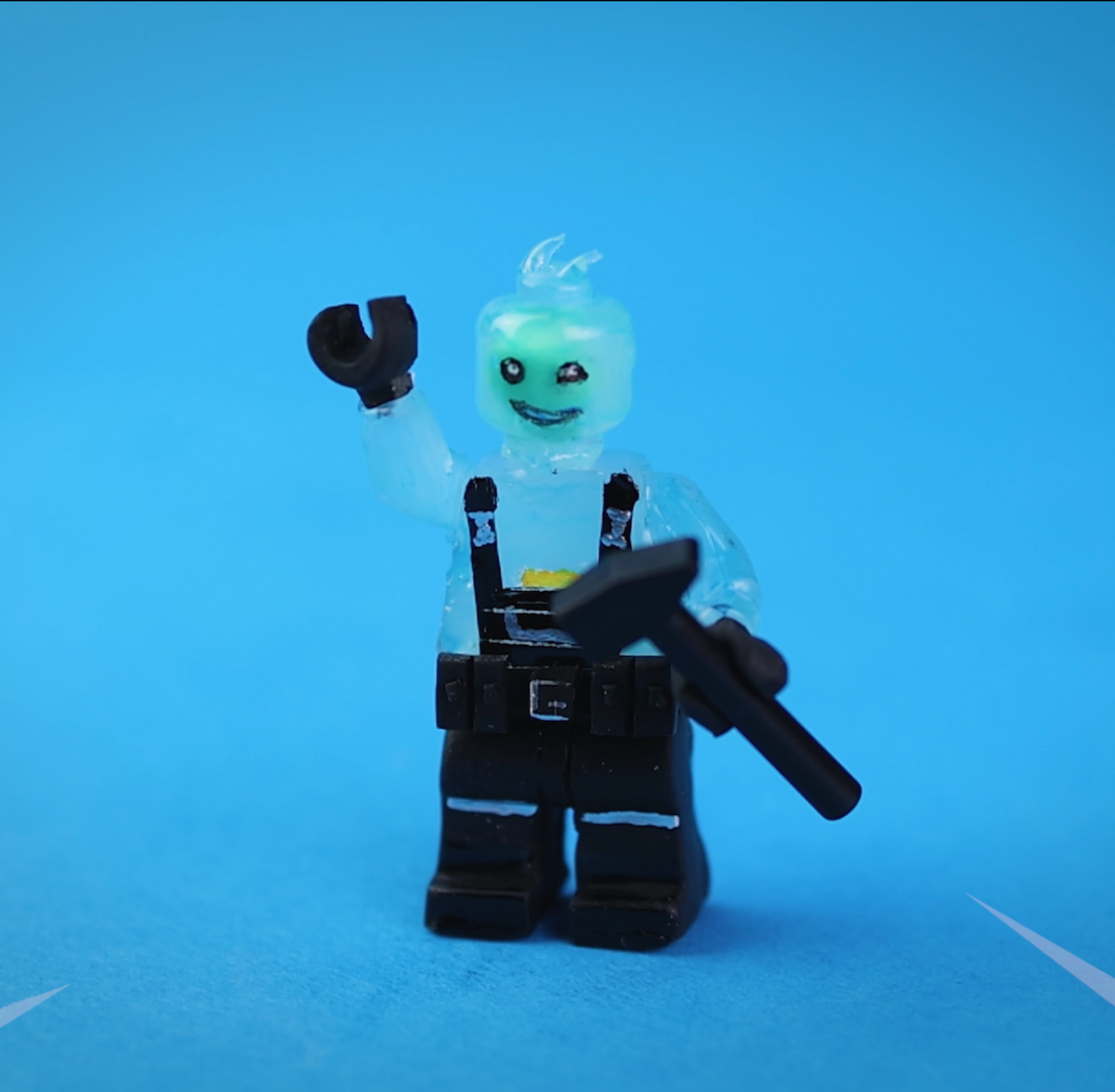 Rippley – Fortnite X Lego Minifigure ORIGINAL ART – ClayClaim