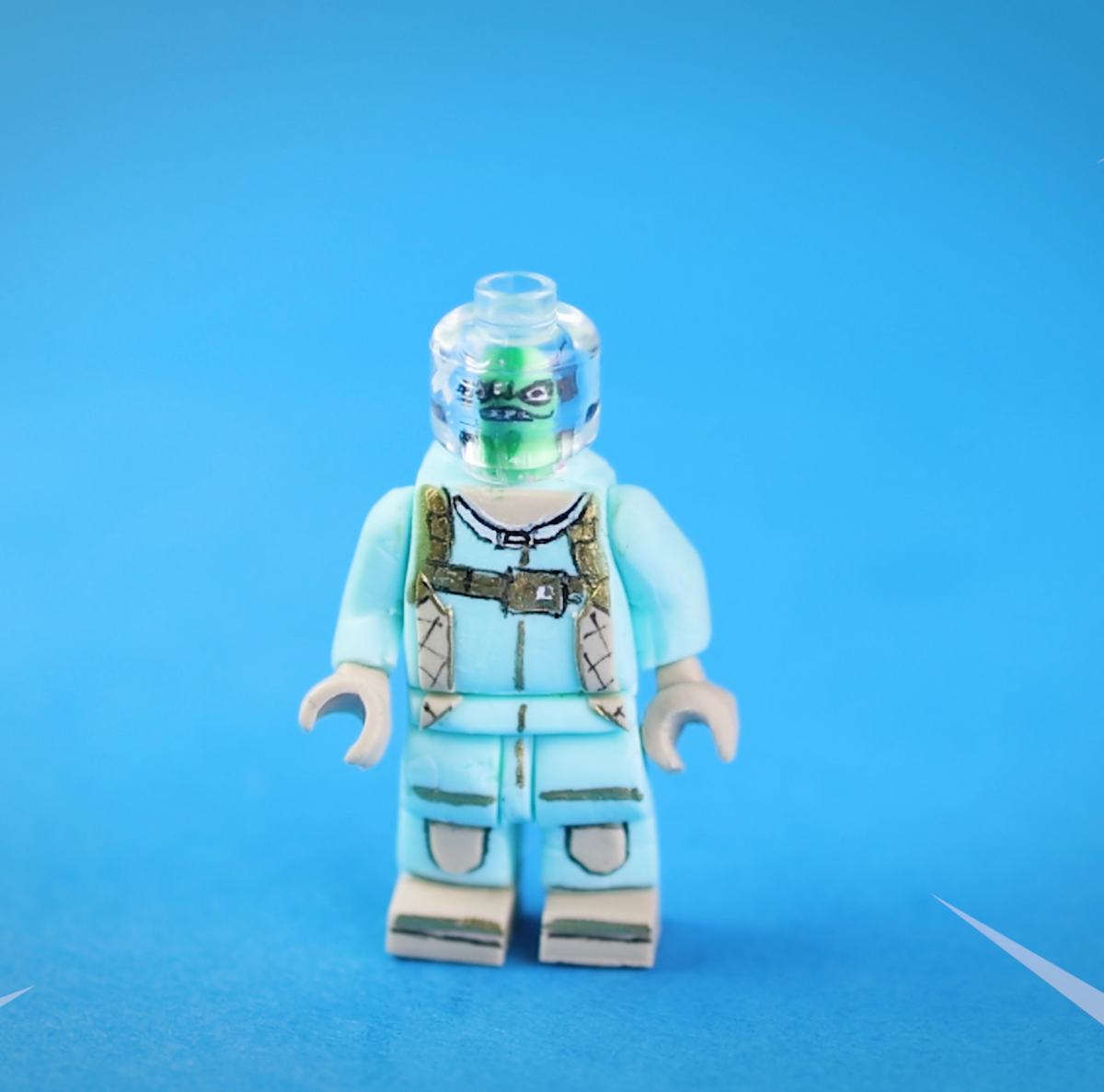Leviathan – Fortnite X Lego Minifigure ORIGINAL ART - ClayClaim