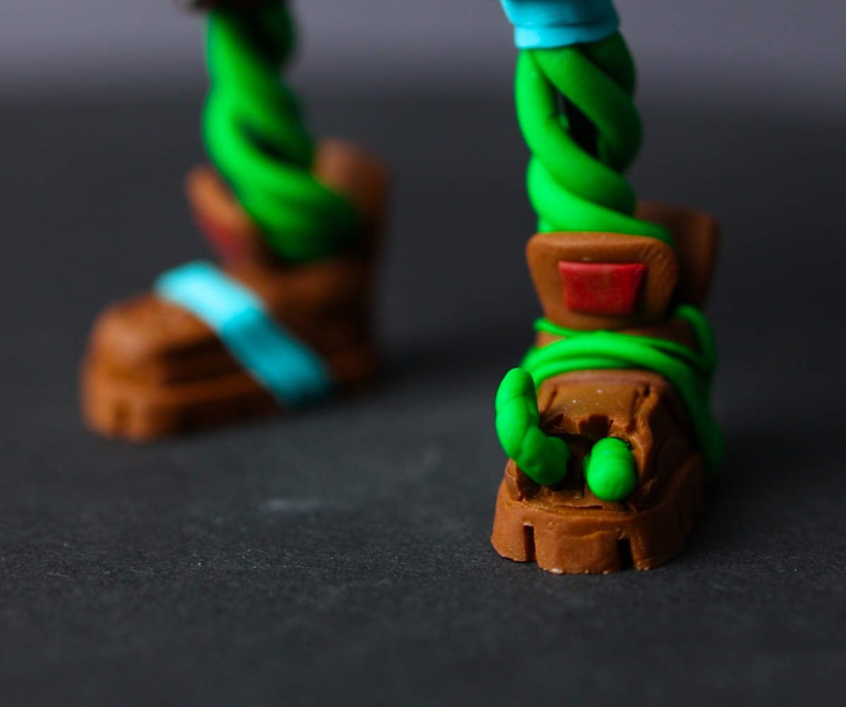 PEABODY from Fortnite – ORIGINAL ART - ClayClaim