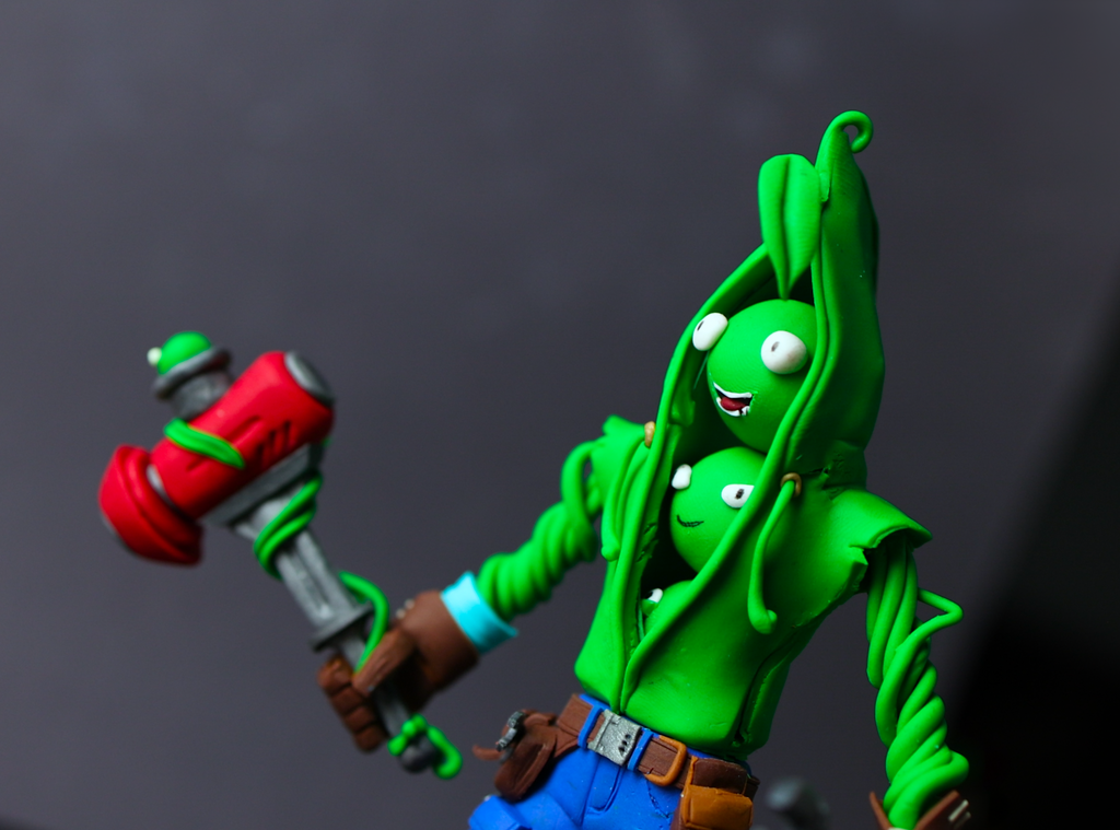 PEABODY from Fortnite – ORIGINAL ART - ClayClaim