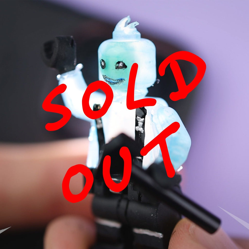 Rippley – Fortnite X Lego Minifigure ORIGINAL ART - ClayClaim