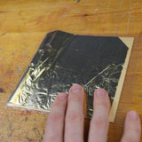 Leaf Metal Gold 10x 14x14cm / 5,51x5,51 inch - ClayClaim