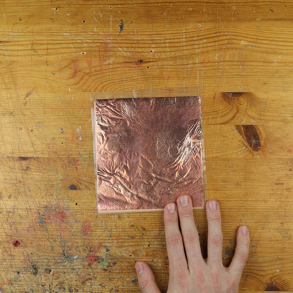 Leaf Metal Cooper 10x 14x14cm / 5,51x5,51 inch - ClayClaim