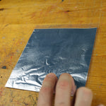 Leaf Metal Silver 10x 14x14cm / 5,51x5,51 inch - ClayClaim