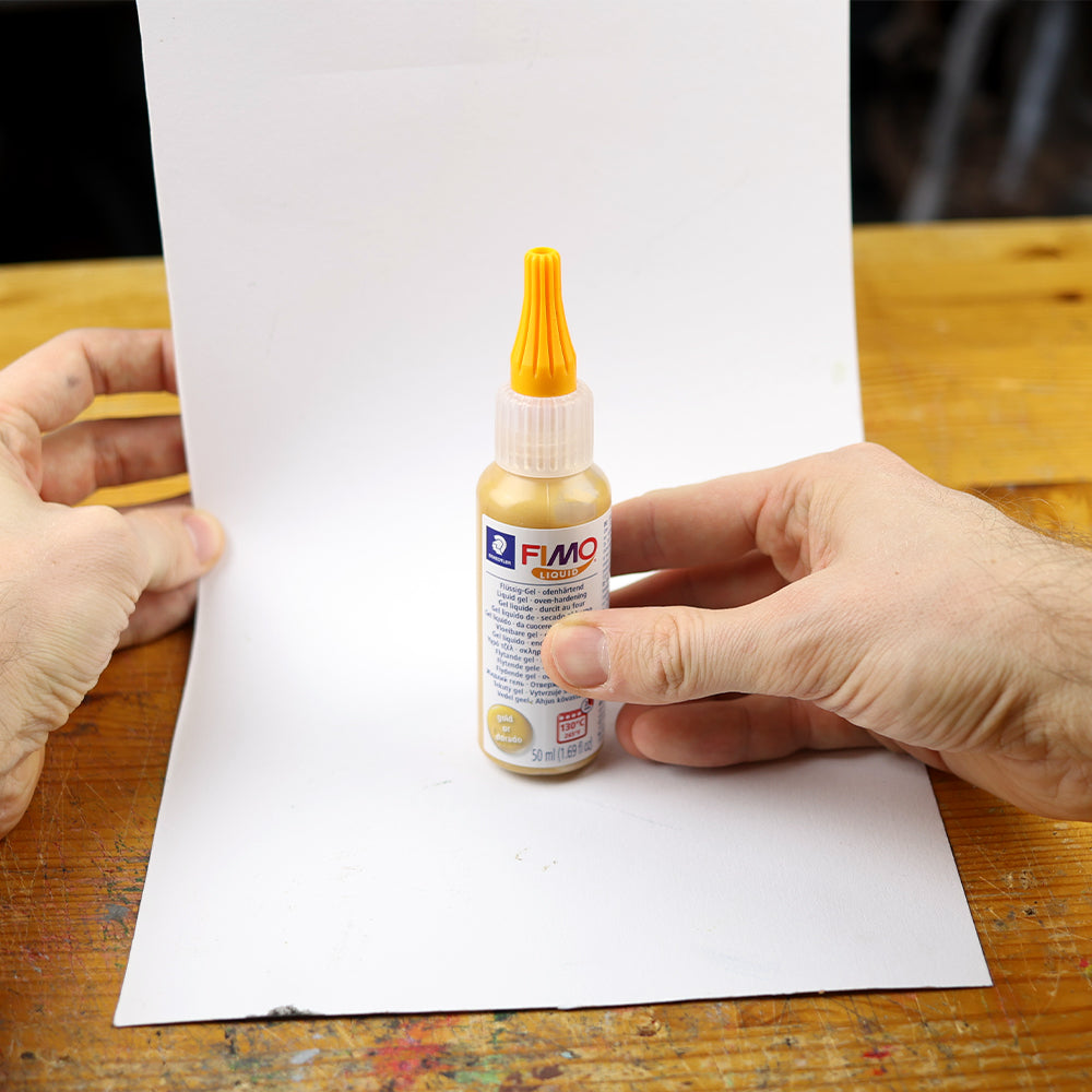 FIMO Liquid Gel Gold 50 ml / 1,69 fl oz - ClayClaim